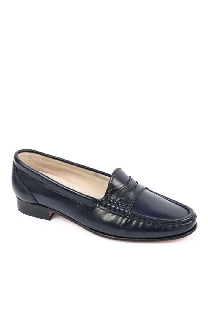 Soft Leather Penny Loafer House Of Bruar