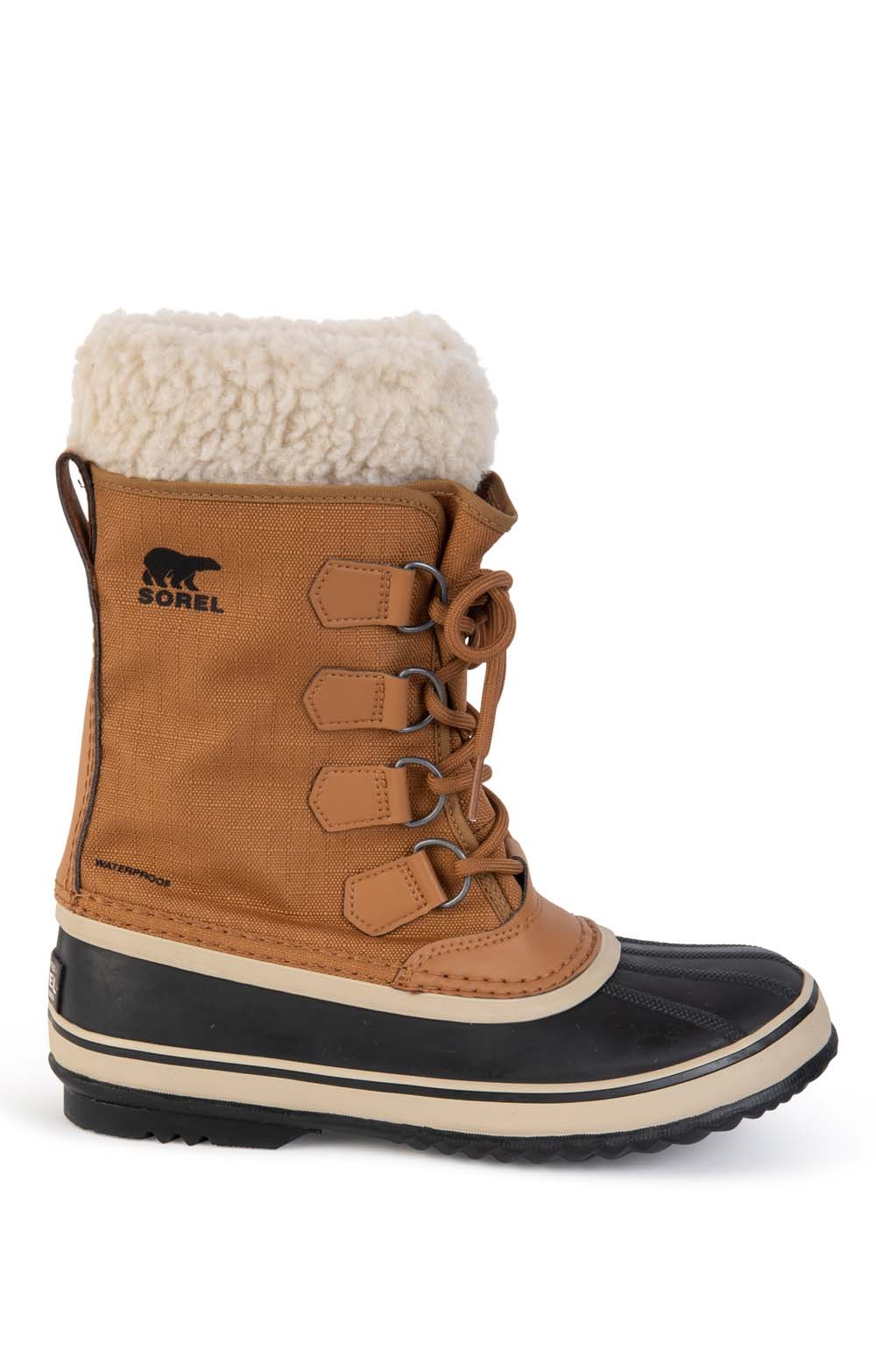 sorel winter carnival boot camel brown