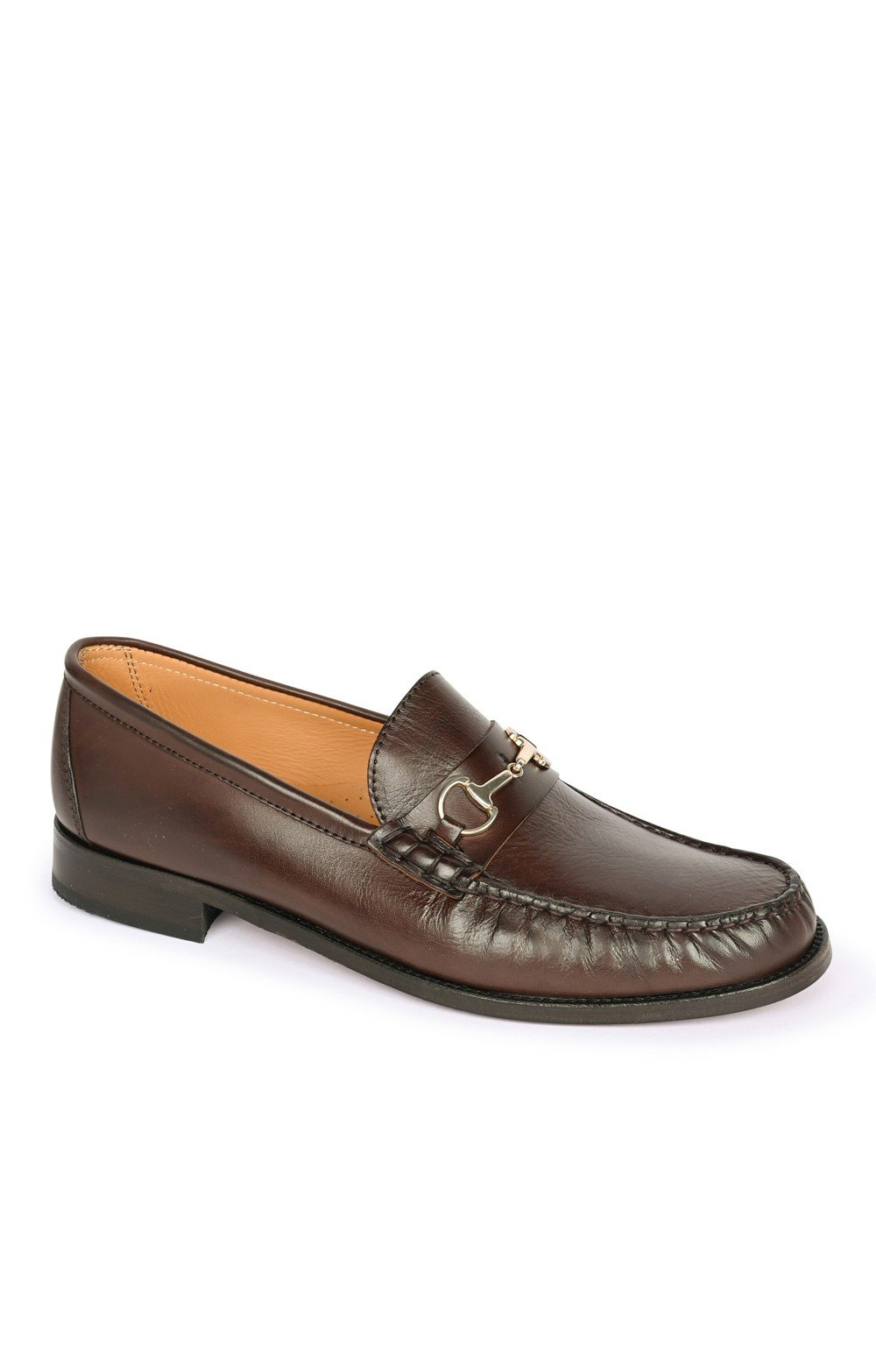 mens black snaffle loafers