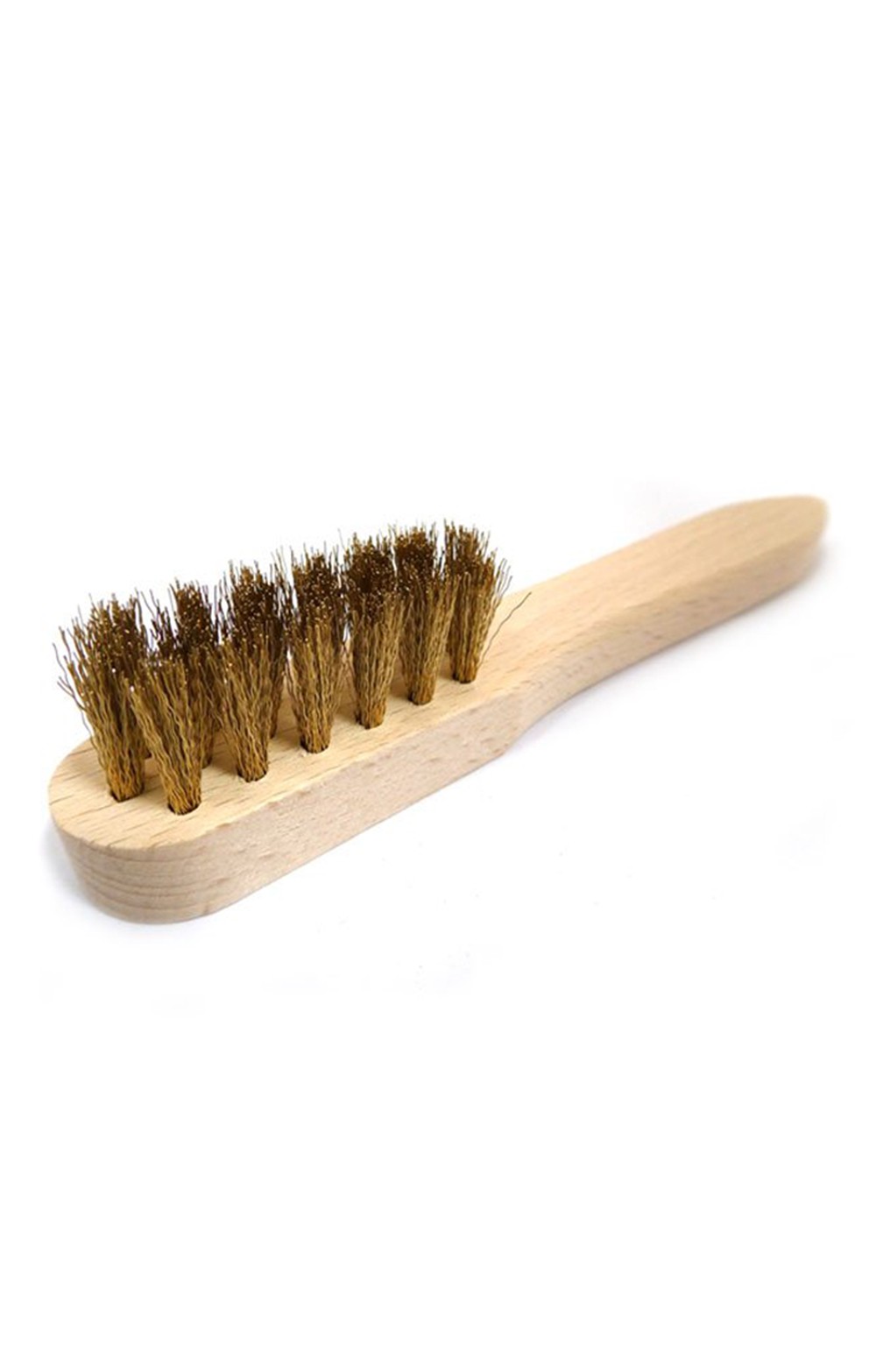 House Of Bruar Small Brass Brush