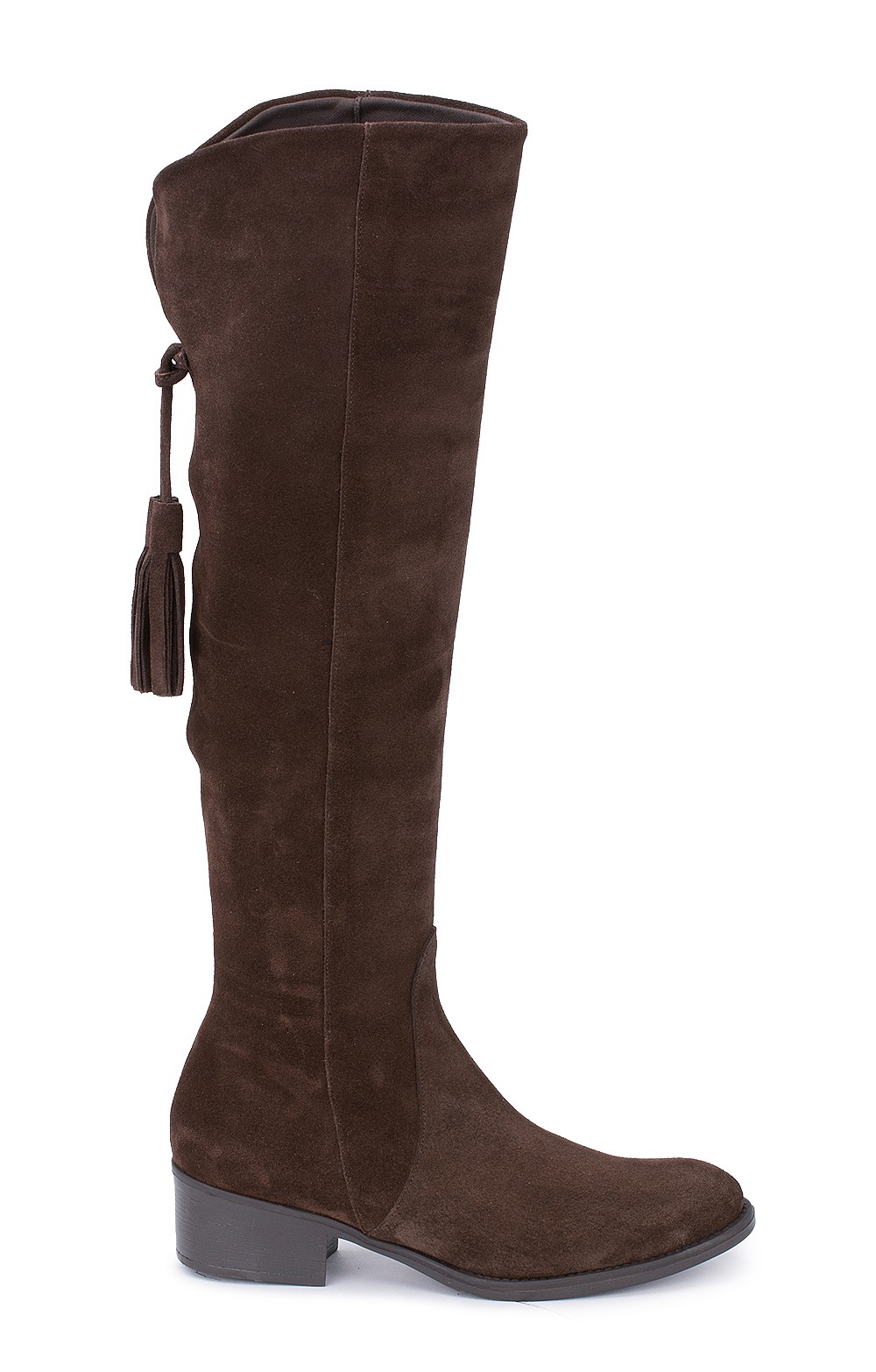 tall boots with tassels