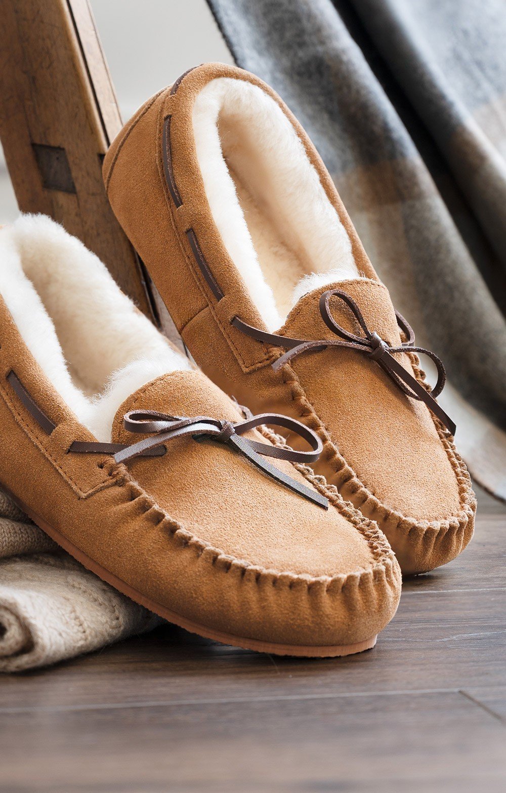 moccasin house slippers