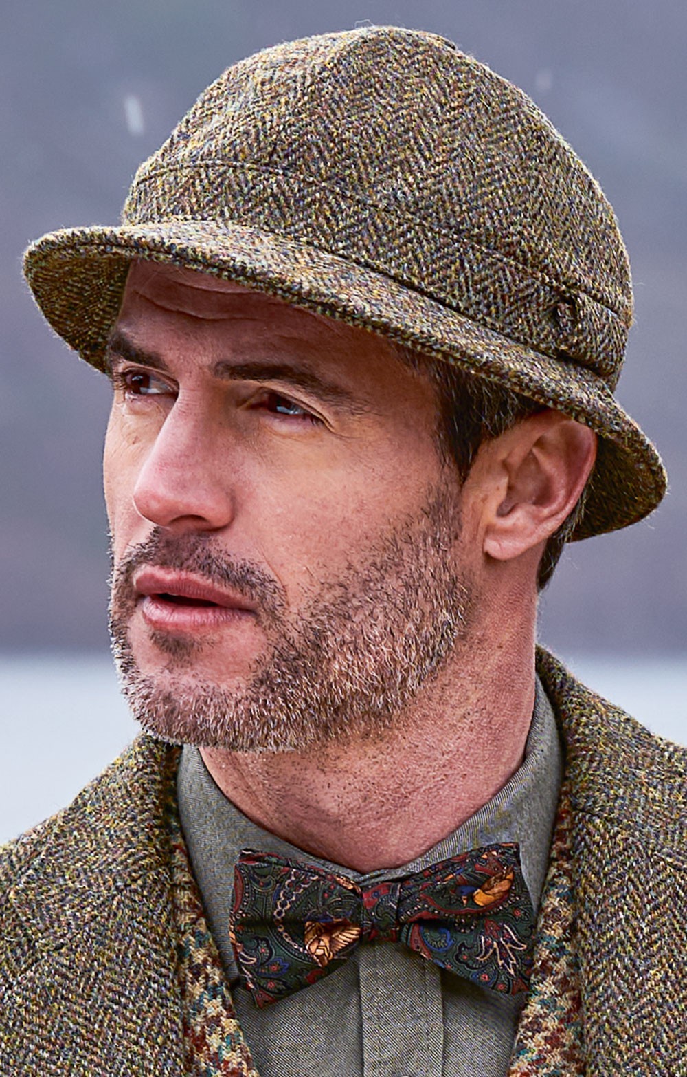 Harris tweed hat on sale