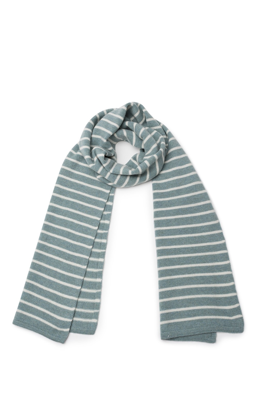 striped cashmere scarf