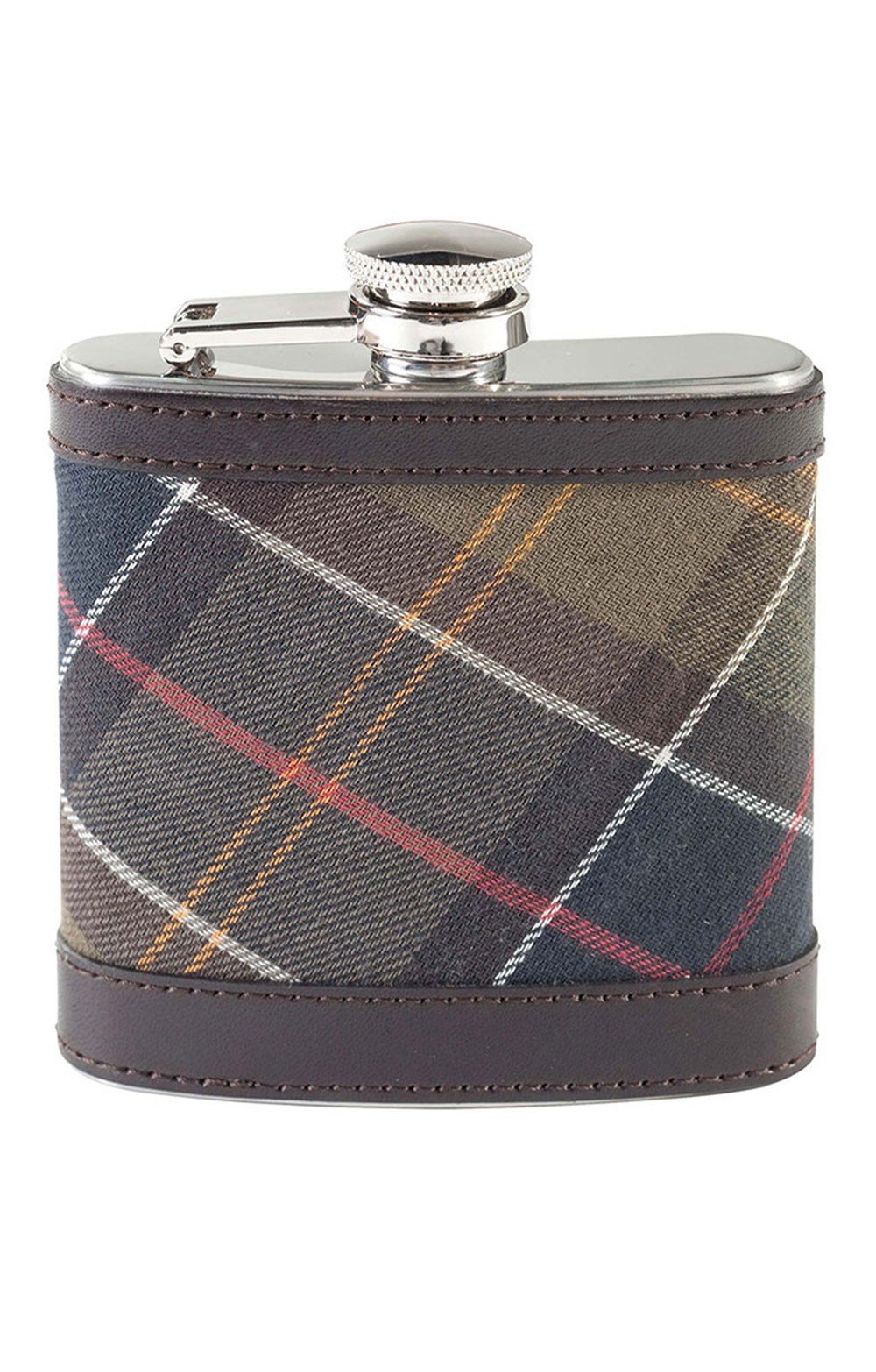  Hip Flask, Dark Brown