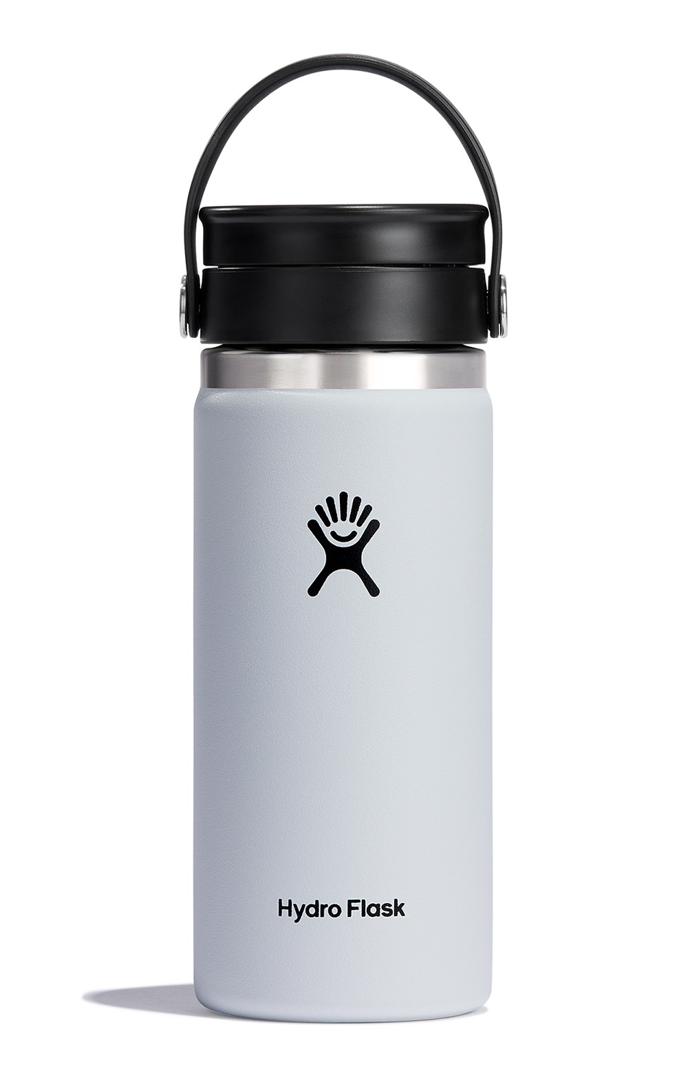  16oz Flask with Wide Mouth Flex Sip Lid - Black, Black