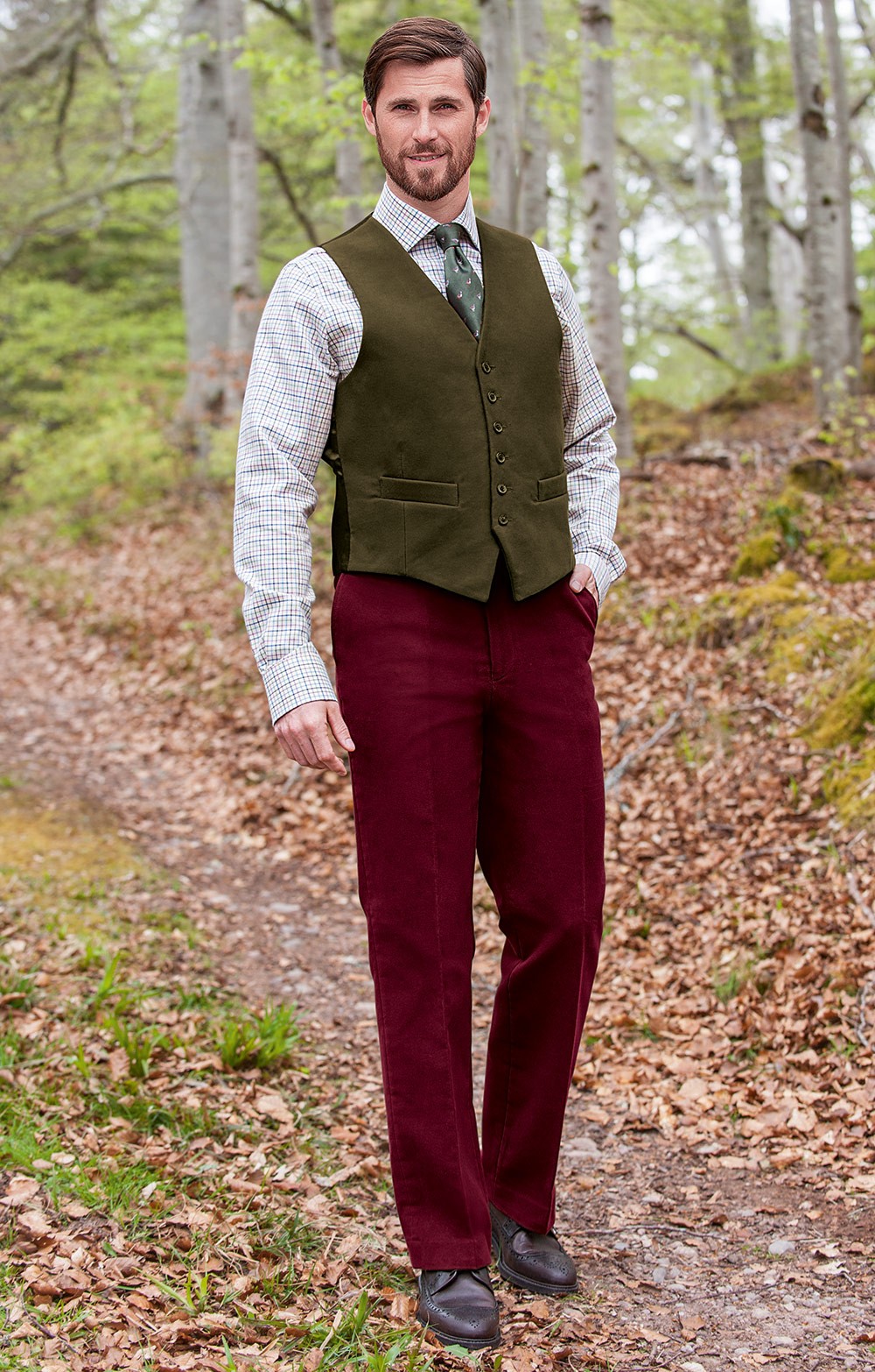 men's moleskin trousers