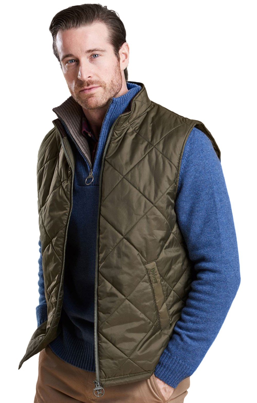 barbour padded gilet