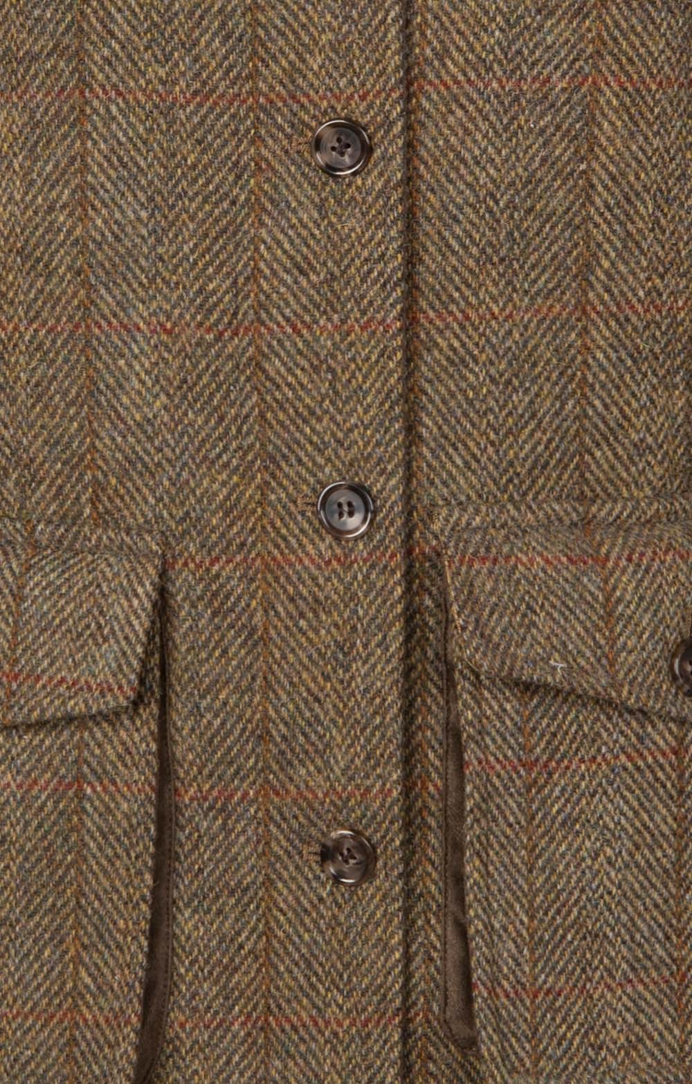 harris tweed field coat