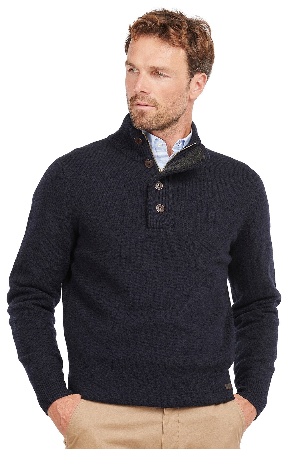 barbour patch jumper