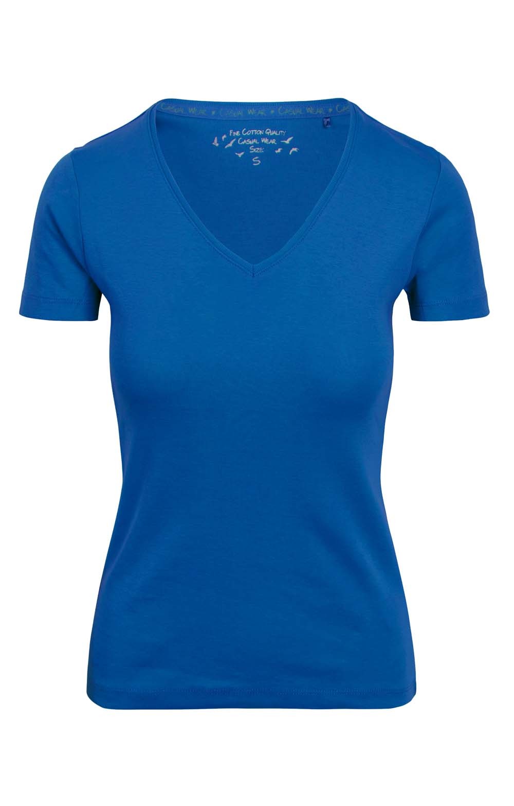 plain v neck shirt