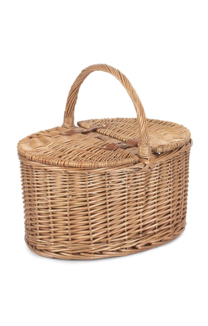 Oval Lidded Hamper - House of Bruar