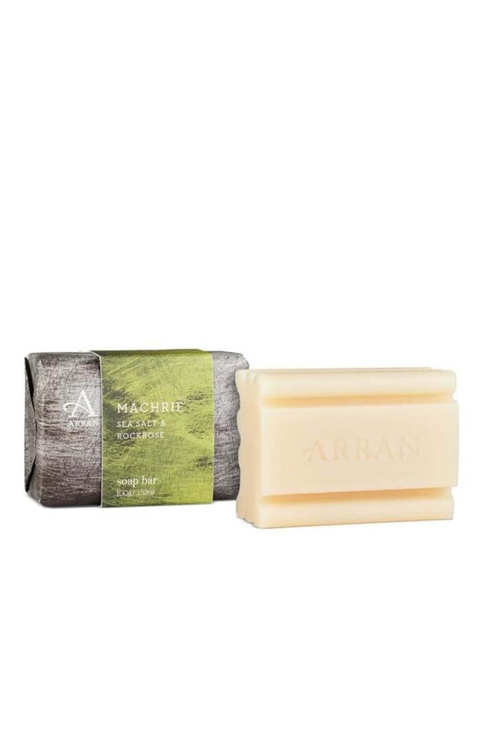 Mens Machrie Sea Salt & Rock Rose Soap - House of Bruar