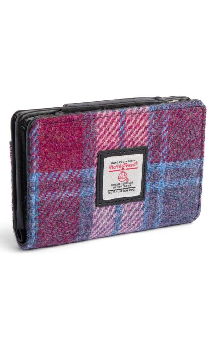 Harris Tweed Zip Purse - House of Bruar