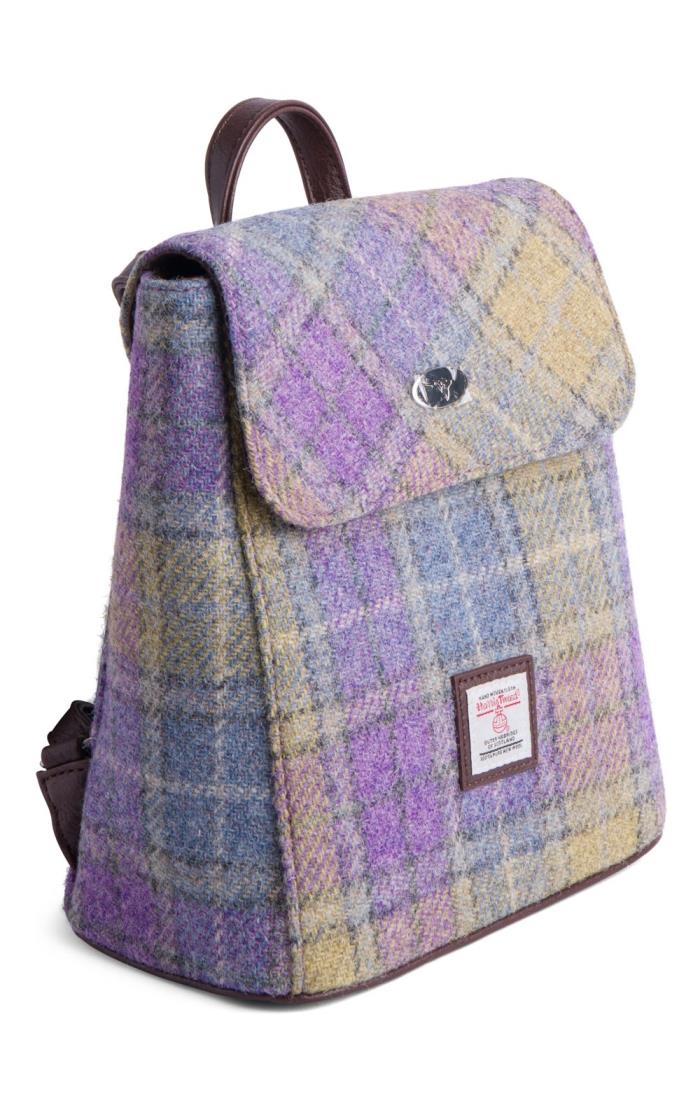 Harris Tweed Tummel Mini Backpack House of Bruar