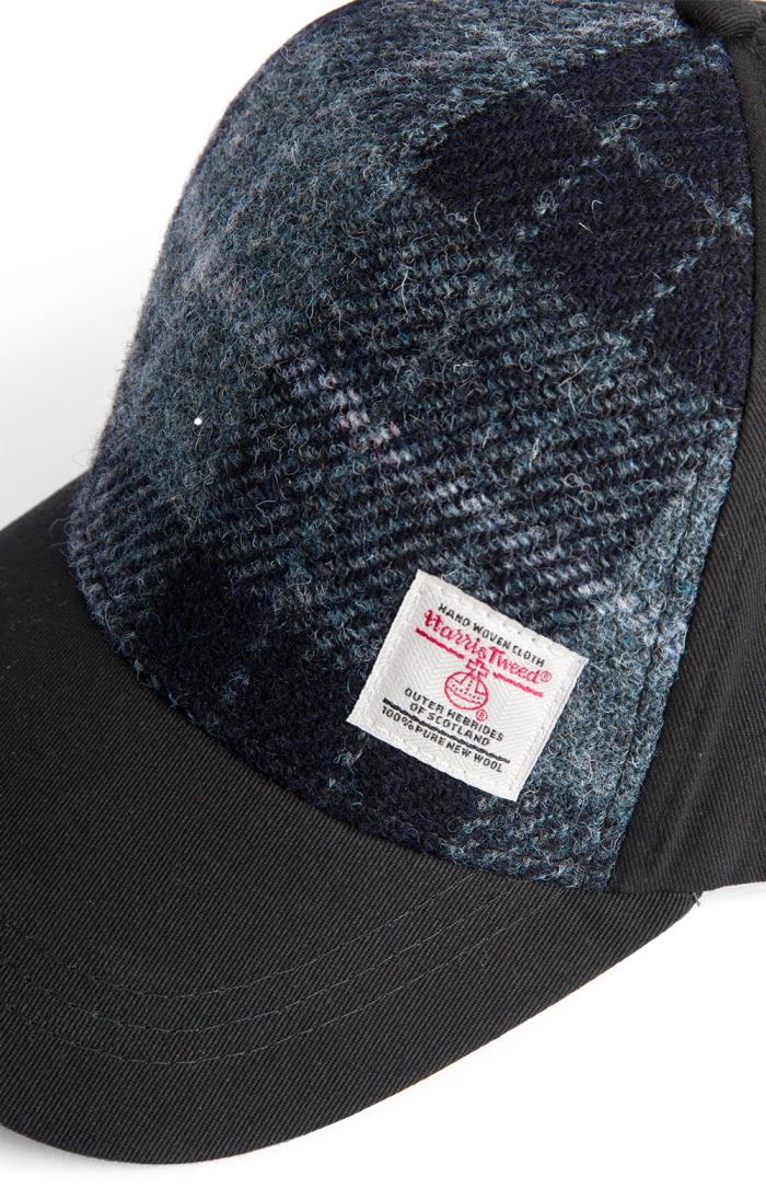 Ladies Harris Tweed Baseball Cap House of Bruar