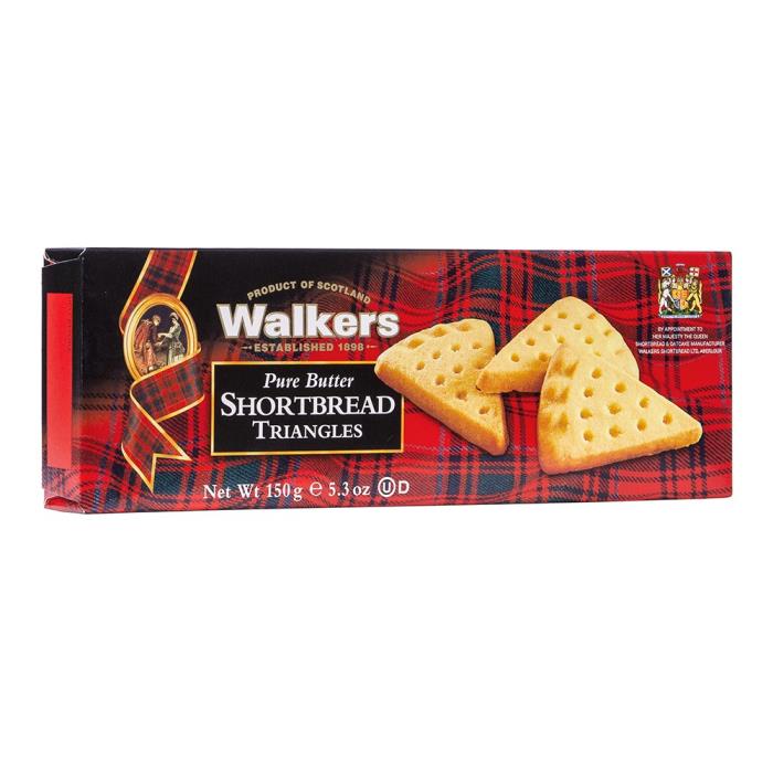 Walkers Shortbread Pure Butter Triangle Carton 150g House Of Bruar