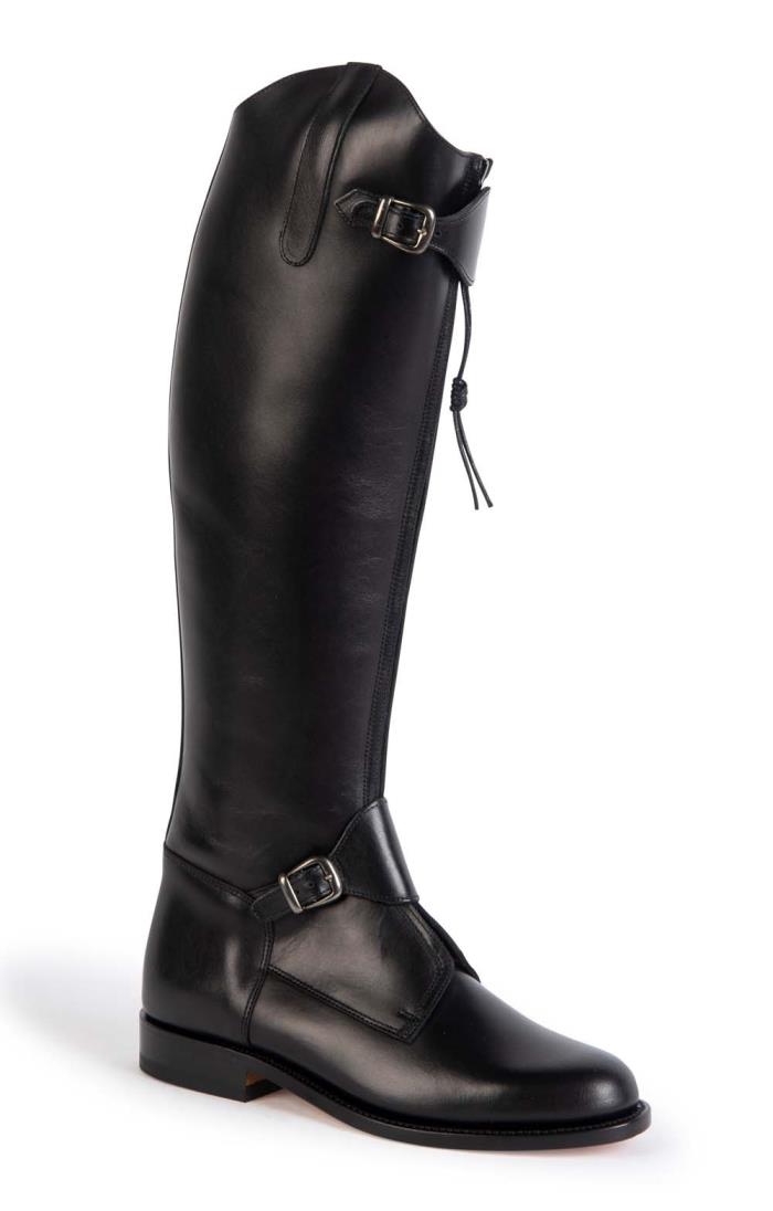 zip front riding boots