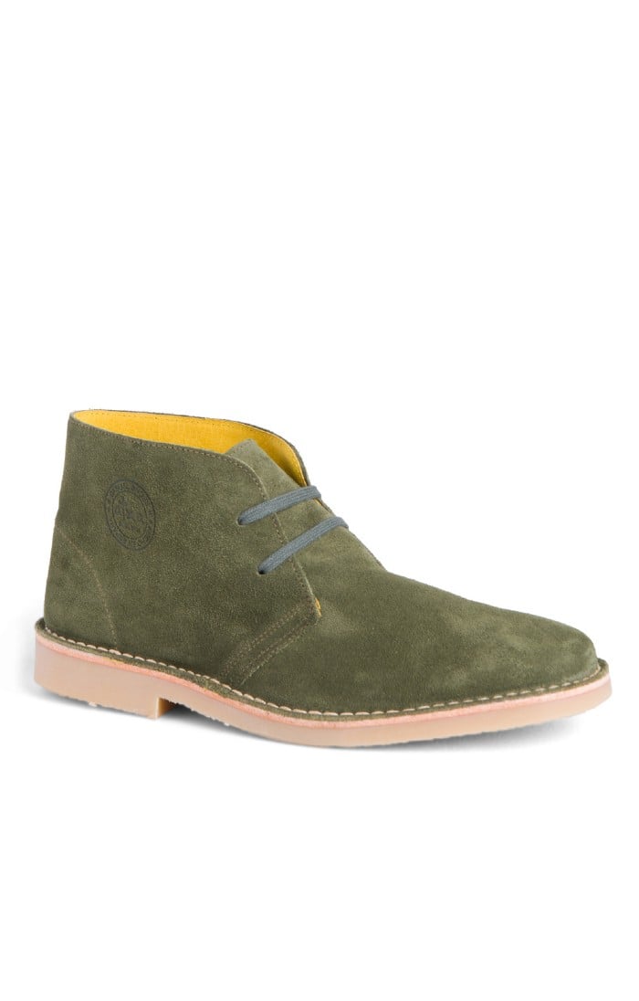 Desert boot olive on sale suede