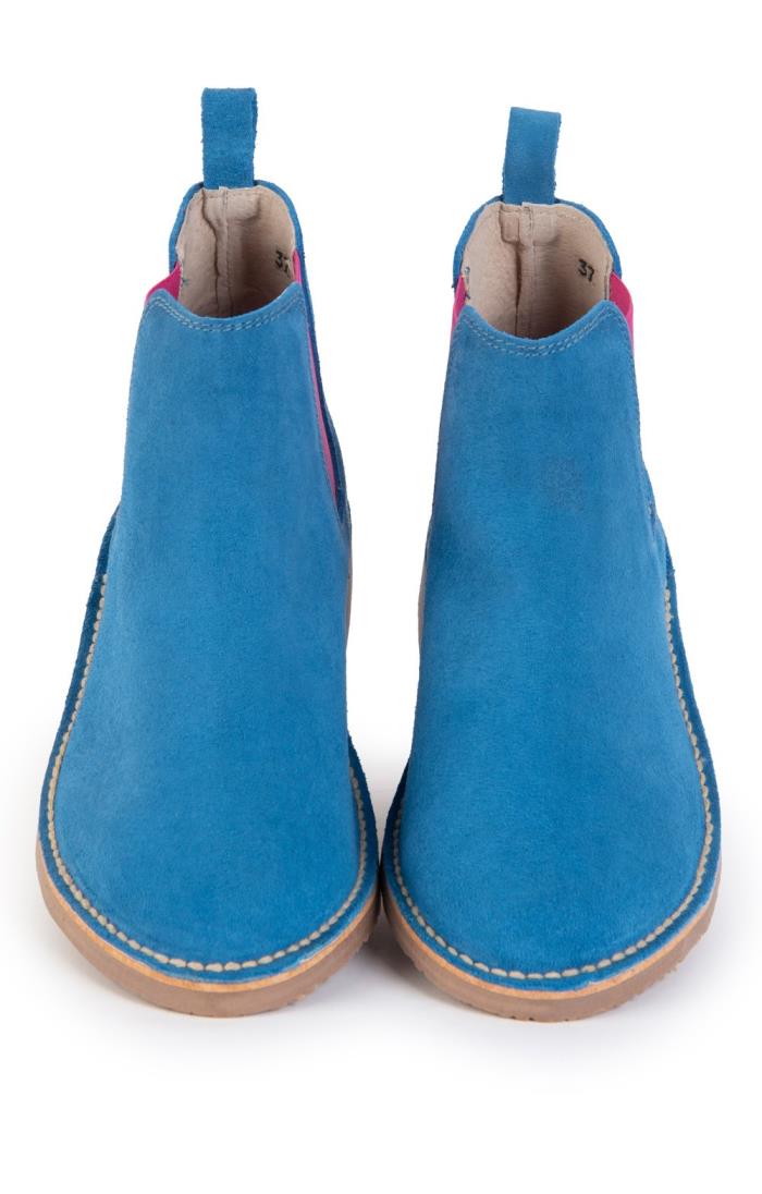 Navy suede chelsea boots hot sale ladies