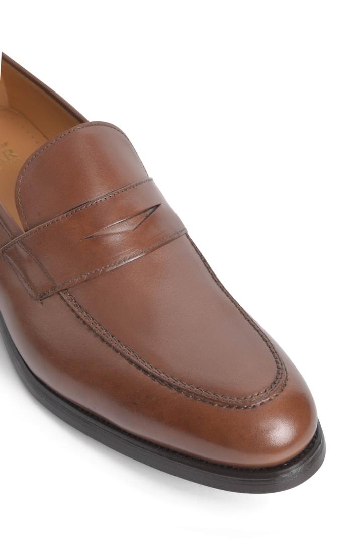 Mens tan hot sale penny loafers