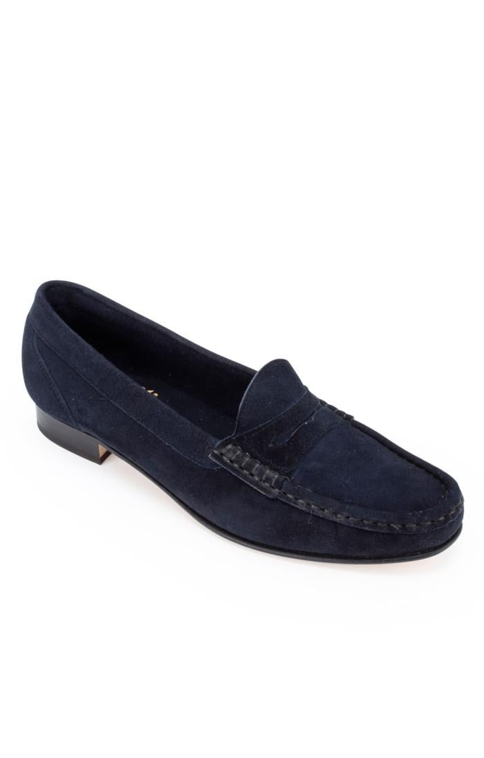 Suede Penny Loafer - House of Bruar