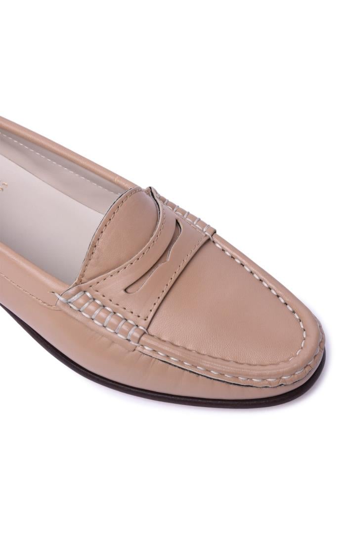 Soft leather clearance penny loafers