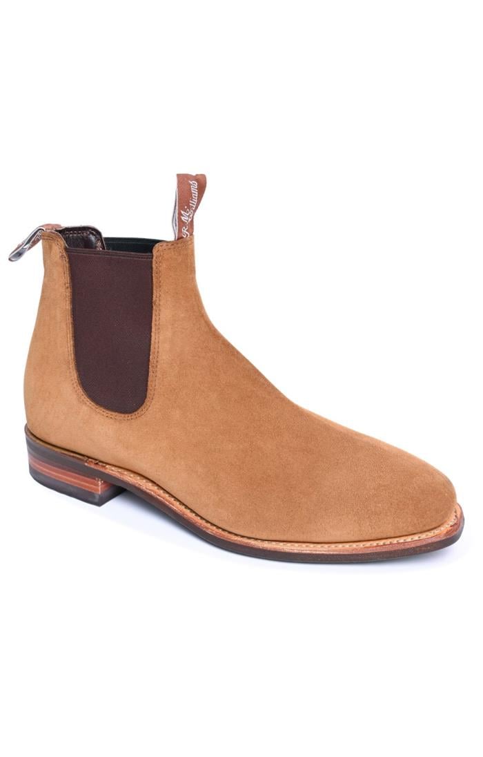 R.M.Williams - Comfort Craftsman Suede Chelsea Boots - Brown R.M.Williams