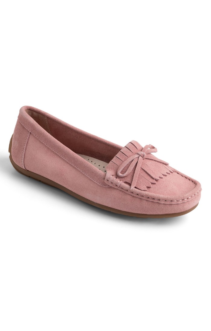 Pink moccasins womens shoes on sale