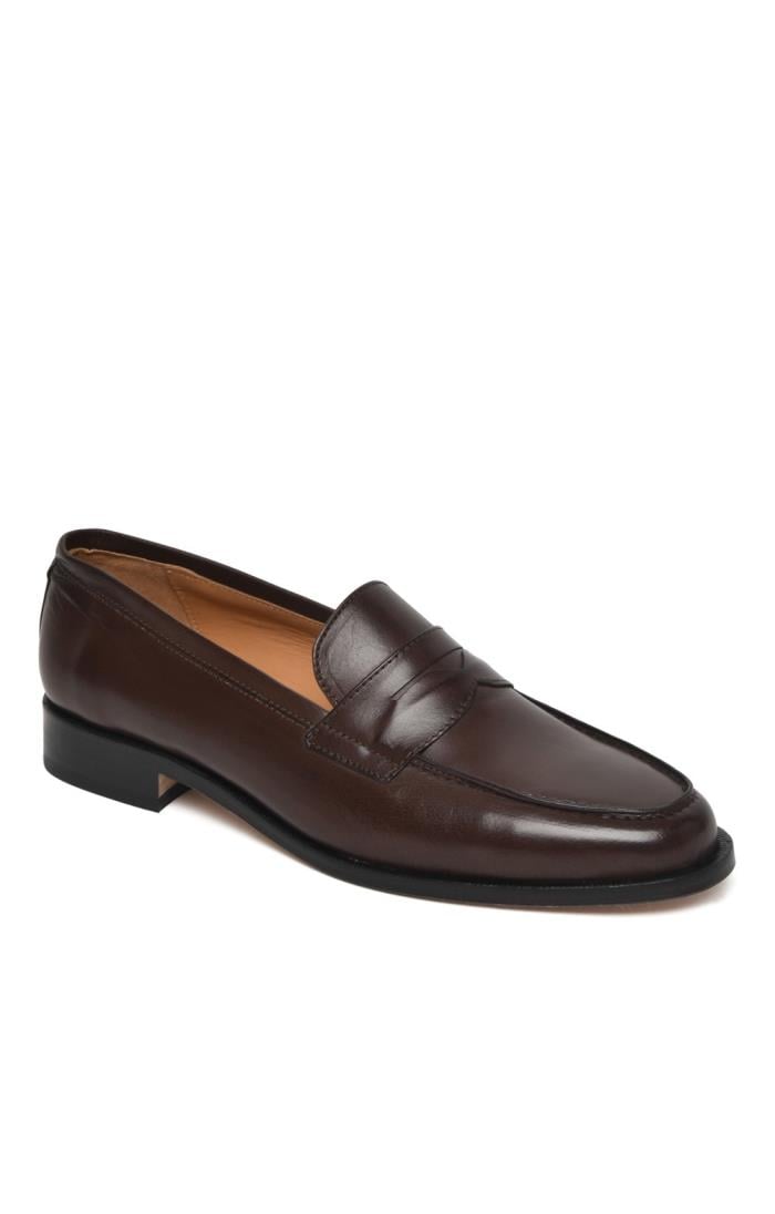 Leather Penny Loafer - House of Bruar