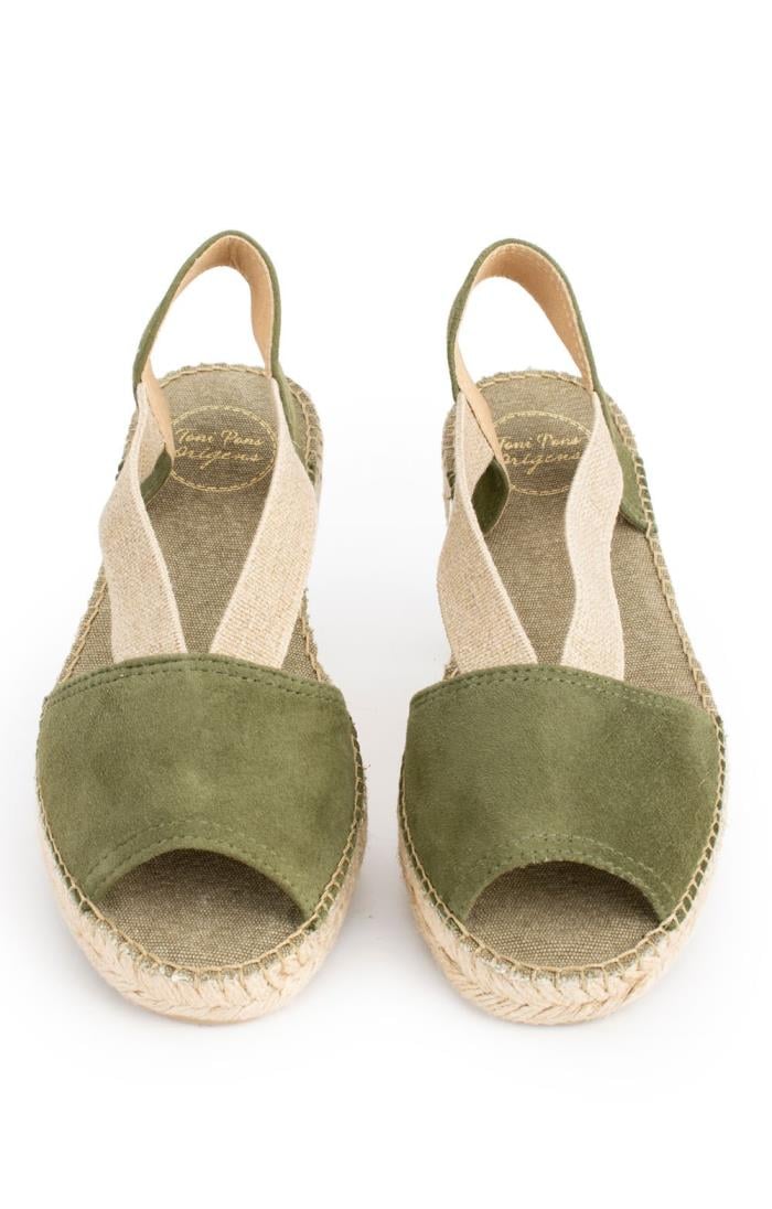 Flat espadrille sandals open toe fashion