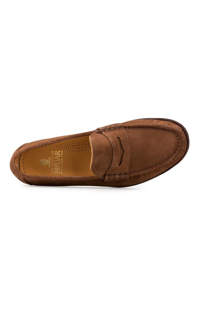 turner suede penny loafer