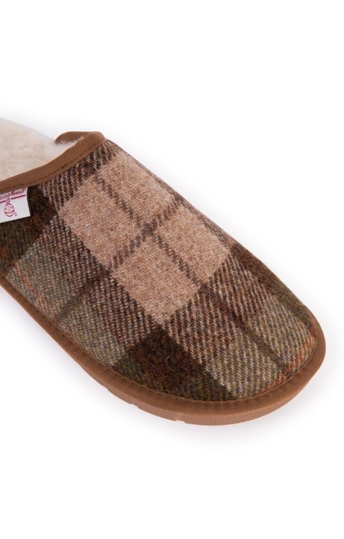 Harris tweed mens online slippers sainsburys