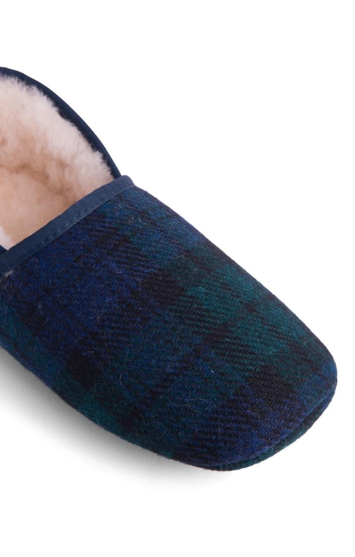 Harris tweed slippers on sale matalan