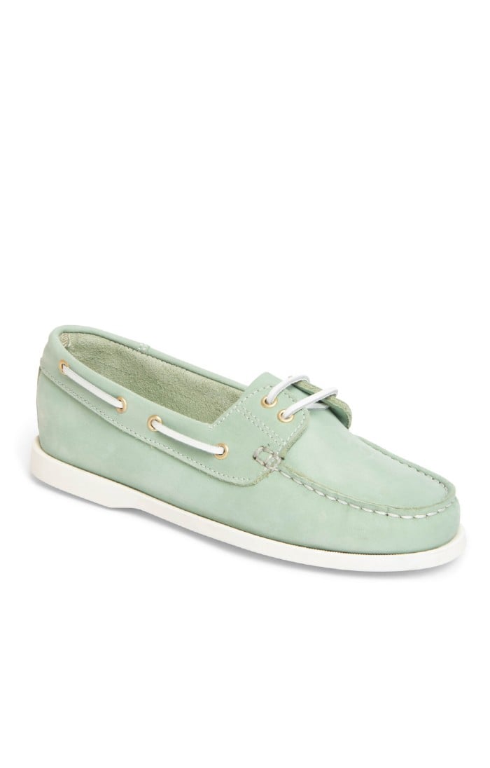 Ladies Nubuck Boat Shoe - House of Bruar