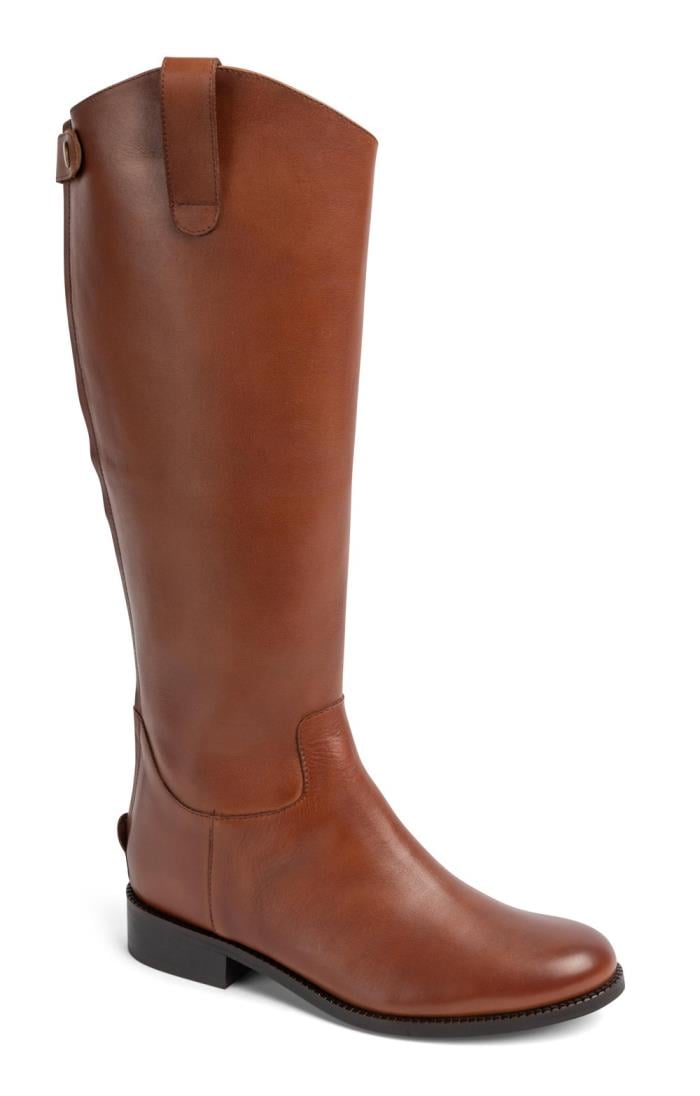 Tall brown outlet leather boots womens