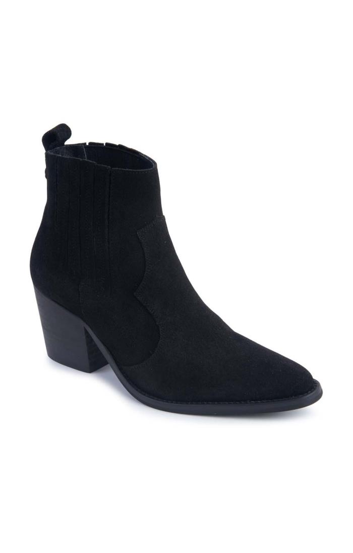 ladies ankle suede boots