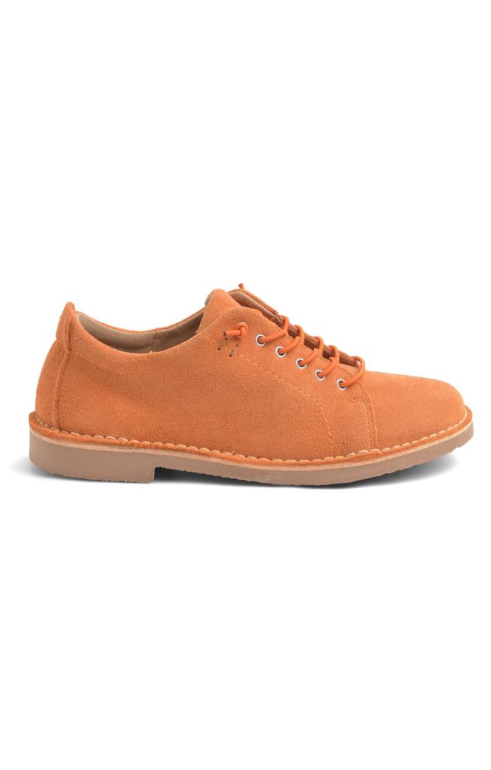 Orange suede shoes ladies online