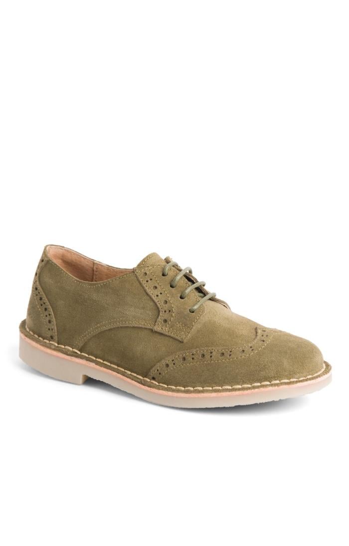 Ladies Suede Brogue - House of Bruar