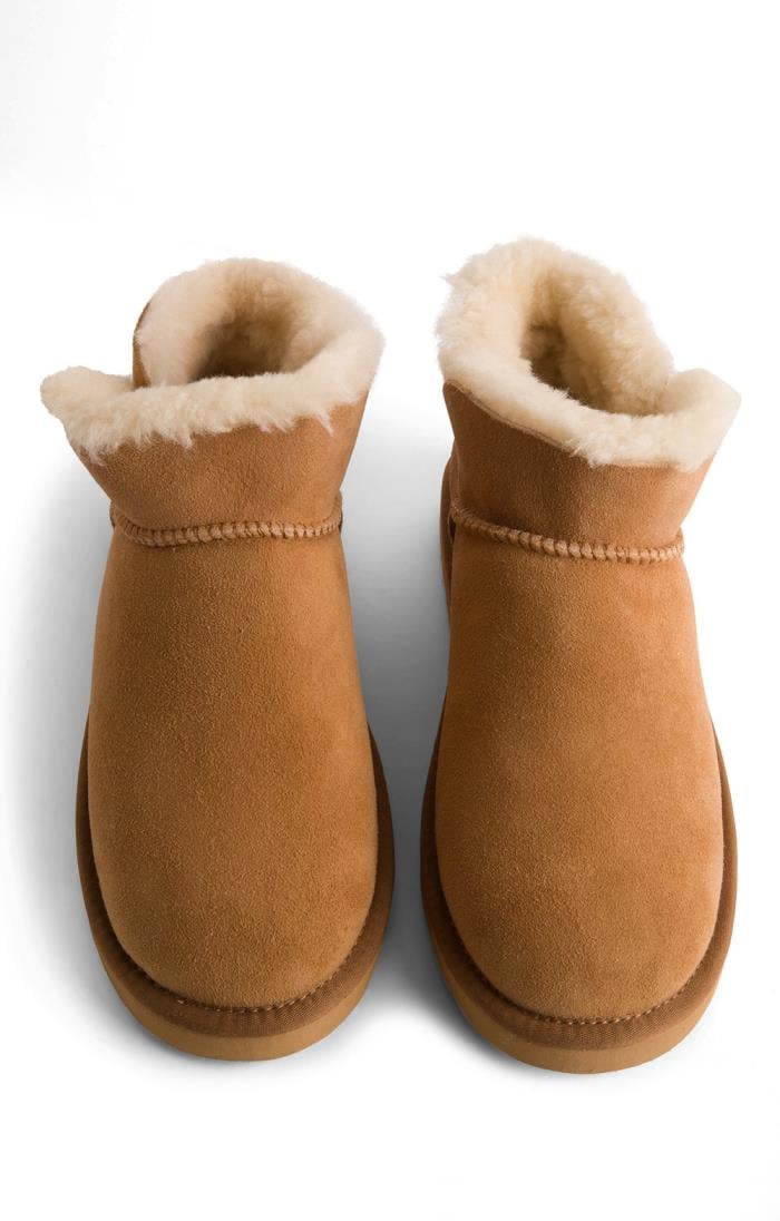 Tan sheepskin sale boots