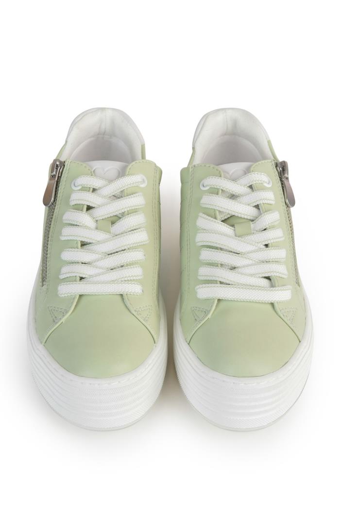 Wooden store plateau sneaker