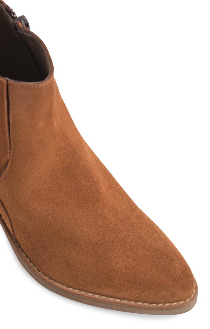 Tan cowboy ankle boots on sale ladies