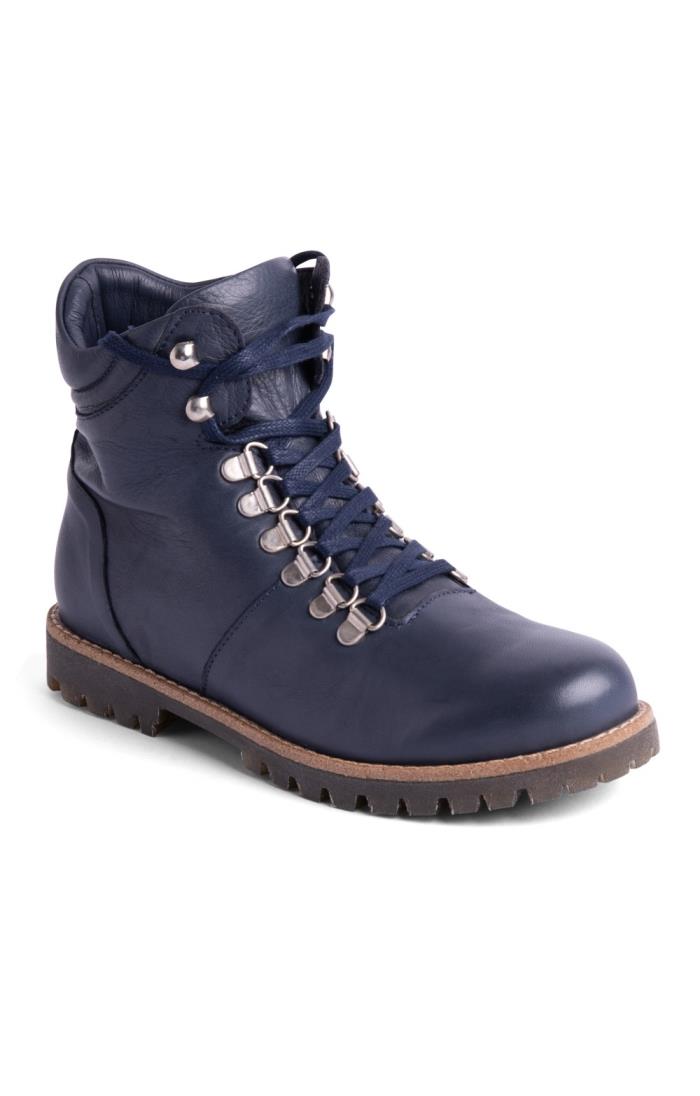 【INCHANT ME】Matte Middle Lace-Up Walker Boots 