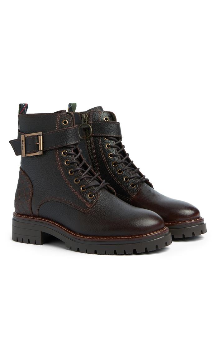 Barbour lace up boots best sale