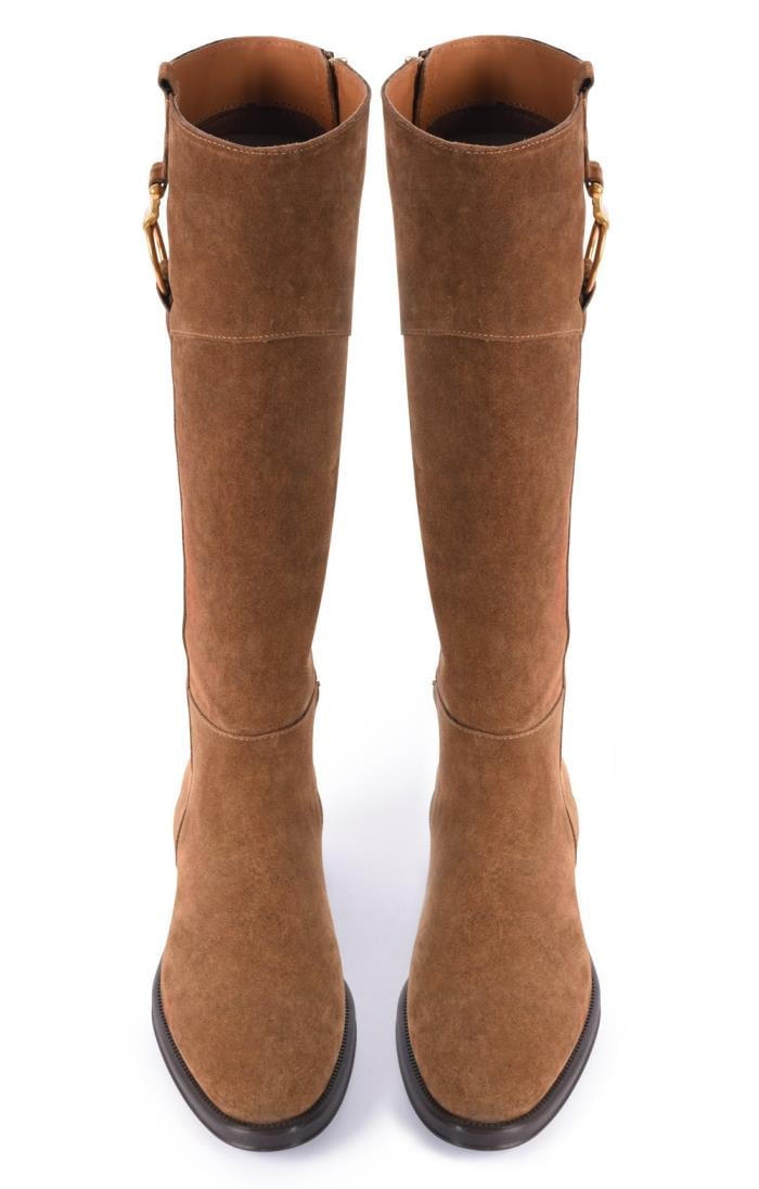 Womens tall best sale tan boots