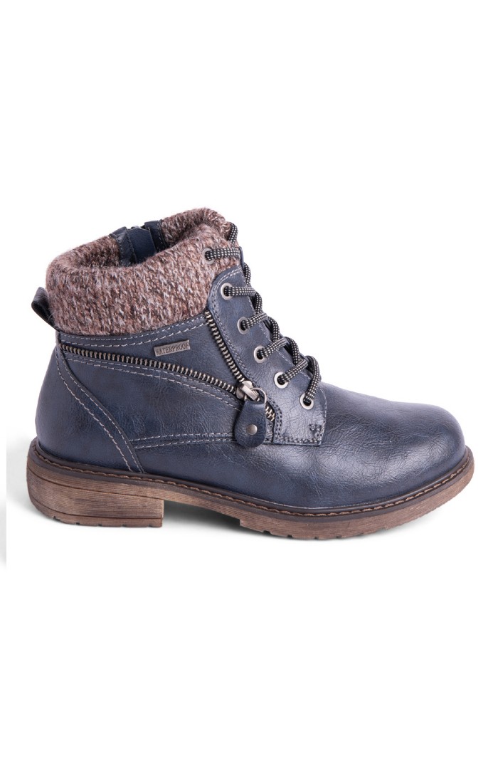 Ladies navy hot sale walking boots