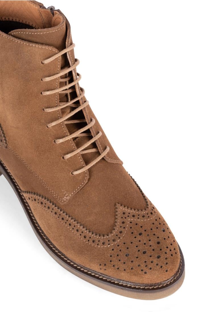 Simpson tan hot sale brogue boot