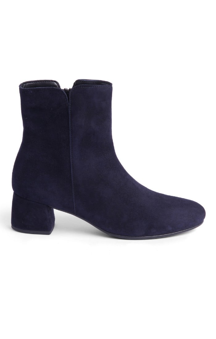 Navy suede clearance ankle boots ladies