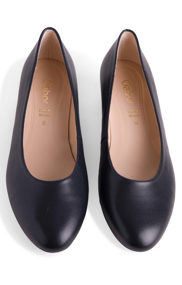 Gabor ladies sale navy shoes