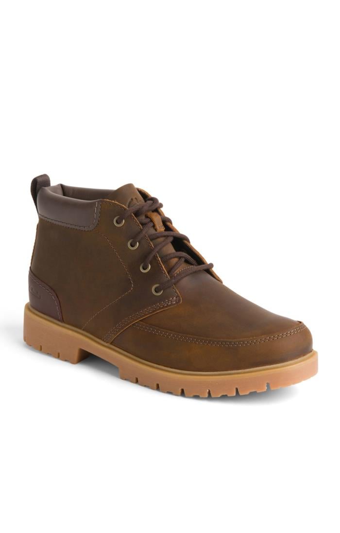 Mens Clarks Rossdale Mid Lace-Up Boot - House of Bruar